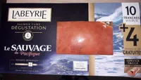Saumon fumé le sauvage du Pacifique
