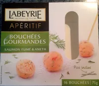 Bouchées gourmandes saumon fumé et aneth