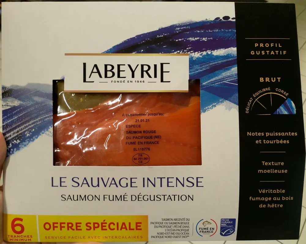 Le saumon intense