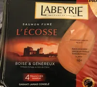 Saumon fumé L'Ecosse