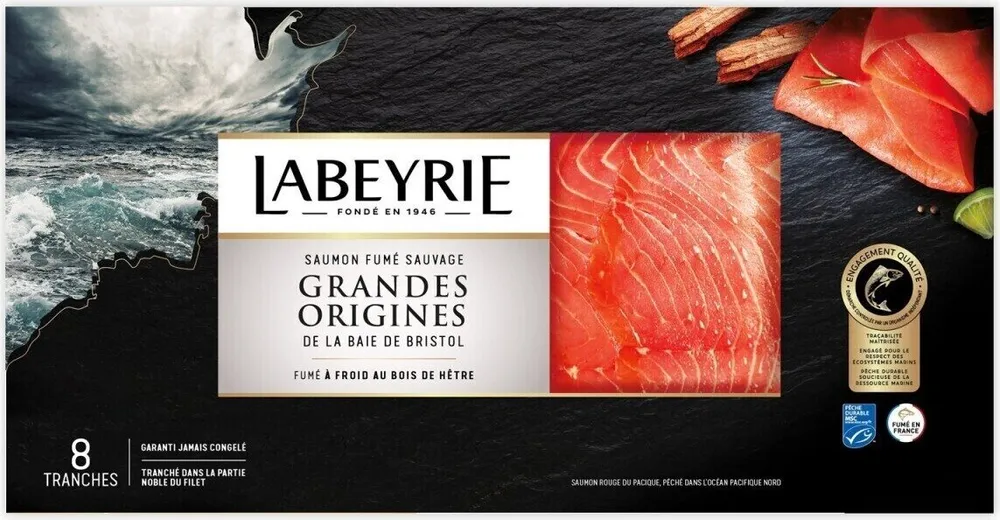 Saumon fumé Grandes origines