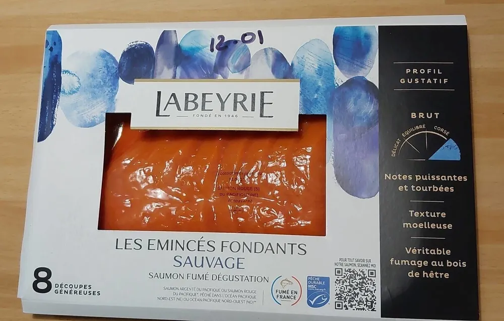 Les émincés fondants saumon sauvage