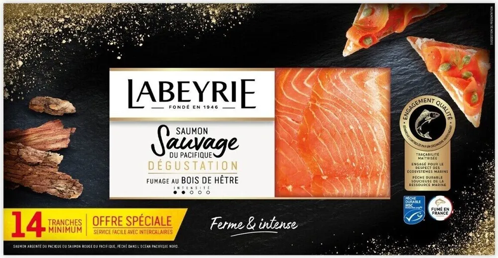 Saumon fumé Sauvage Dégustation