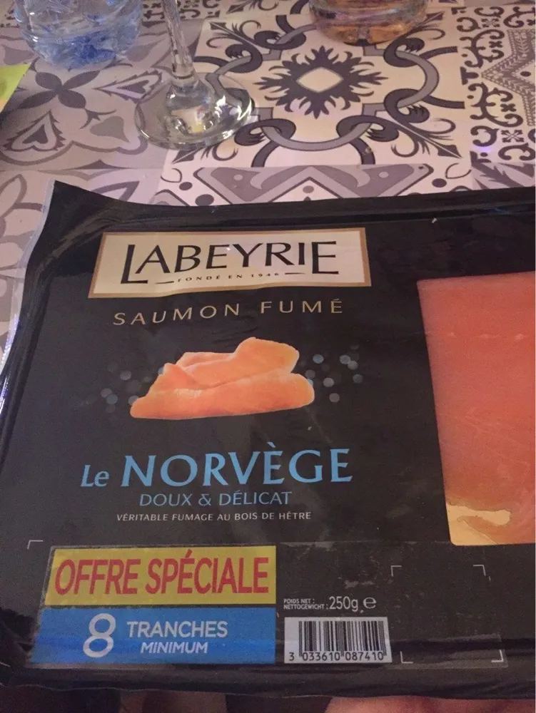 Saumon Le norvege
