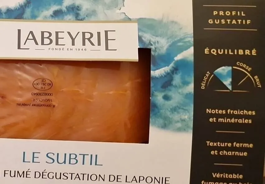 Saumon fumé Le Subtil