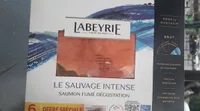 Le sauvage intense saumon fumé