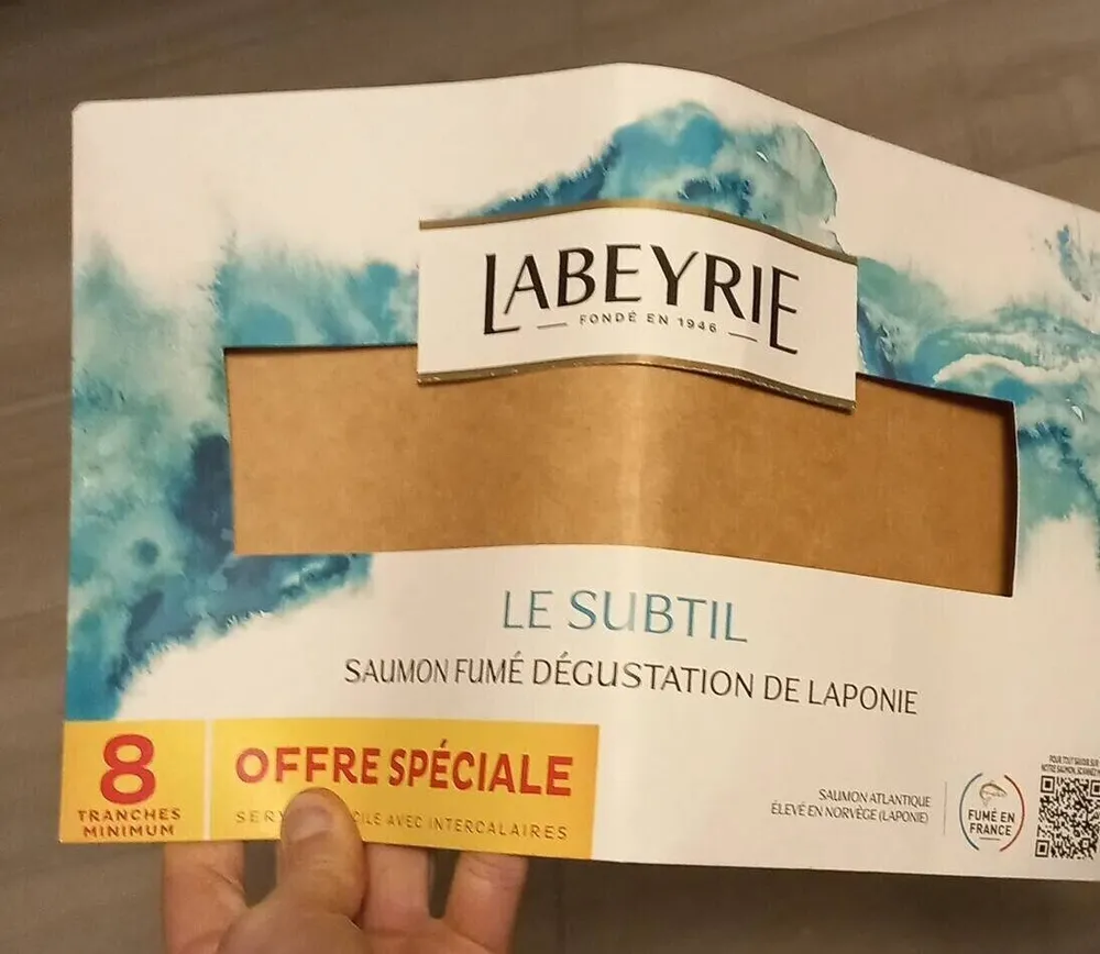 Saumon fumé de laponie