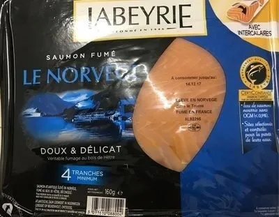 Saumon fumé le Norvège