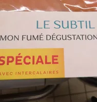 Saumon fumé « Le subtil »