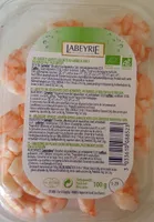 Crevettes bio décortiquées cuites