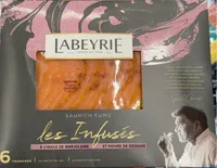 Saumon fumé Les Infusés à l'huile de marjolaine et poivre de Sichuan