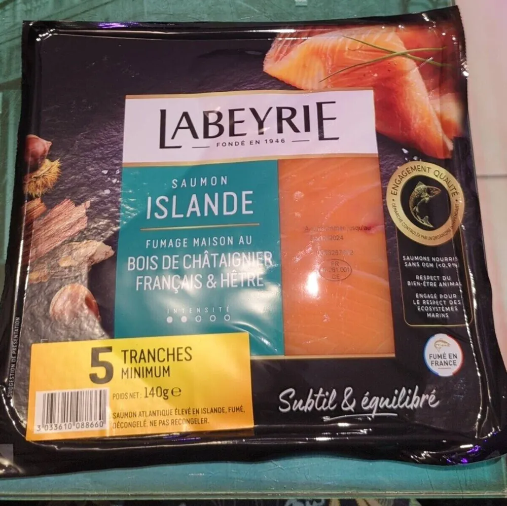Saumon Islande