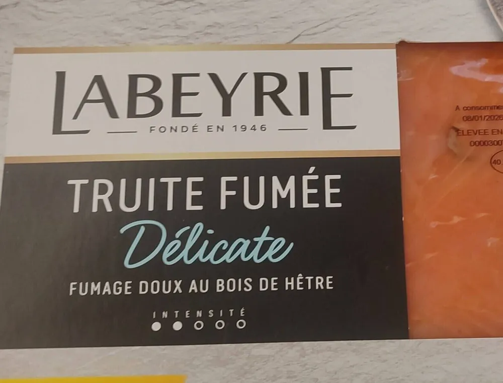 Truite fumée