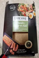 Tendre cœur de filet de saumon