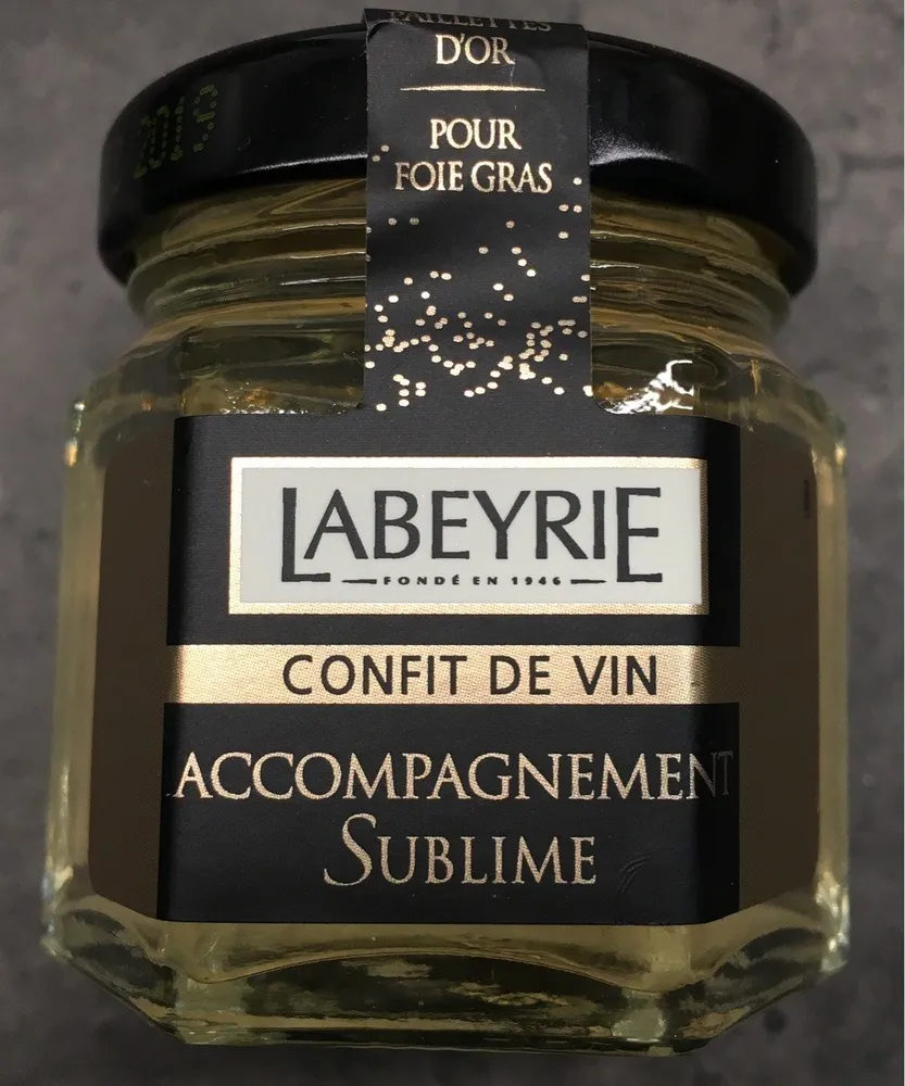Confit de Champagne aux paillettes d’or