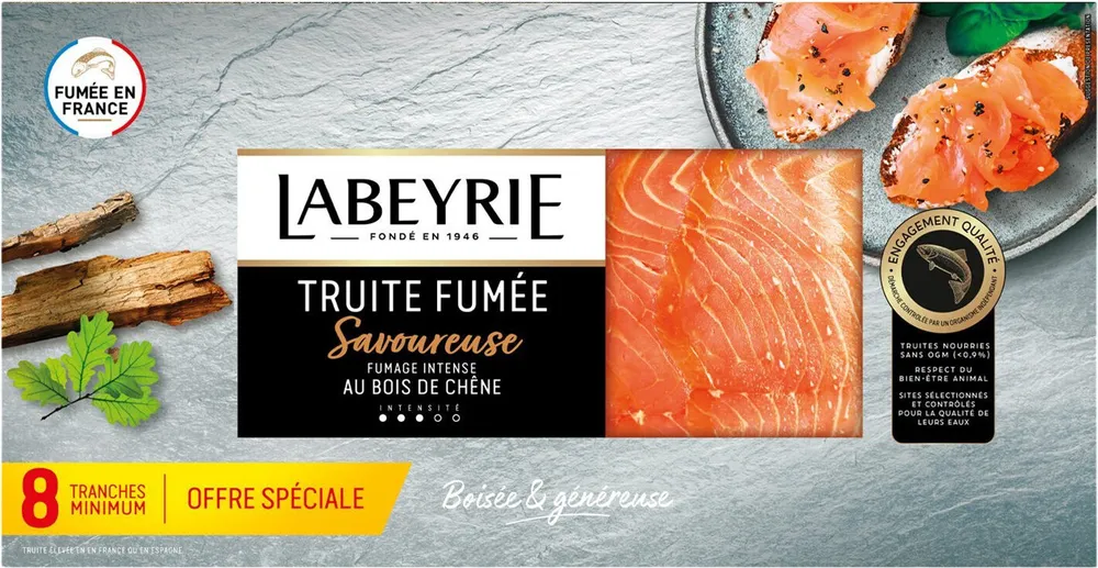 Truite fumée