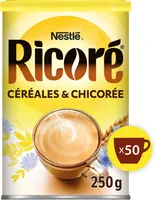 RICORÉ® aux céréales et à la chicorée solubles Boîte 250g