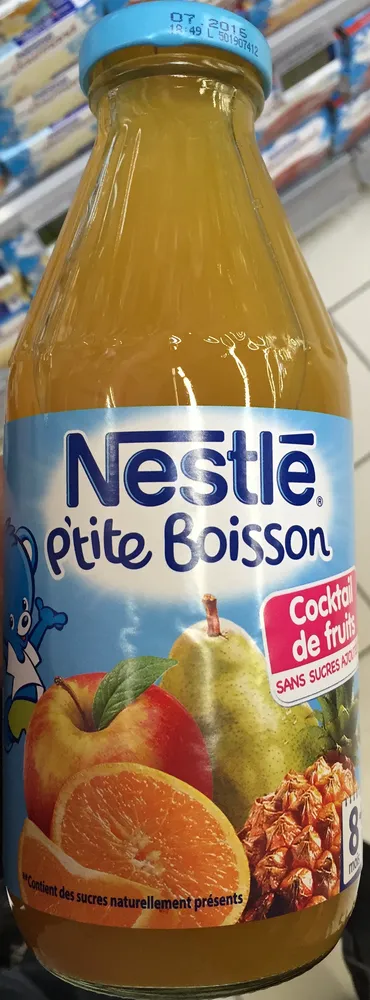 NESTLE P'TITE BOISSON - Cocktail de Fruits - 500ml - Dès 8 mois