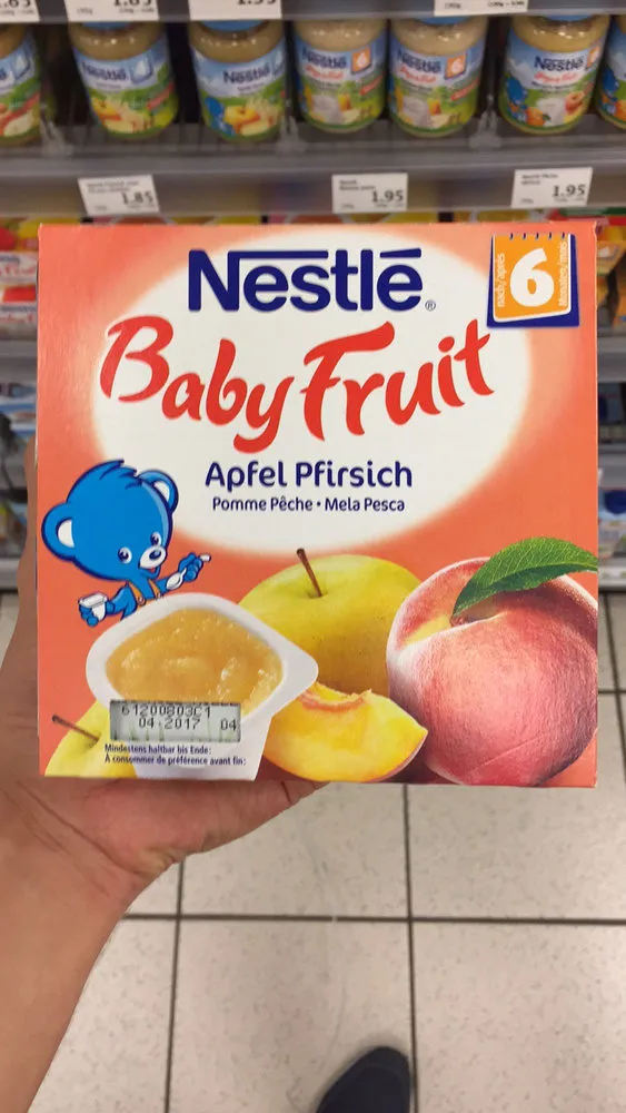 Baby Fruit pomme pêche
