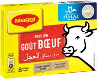 MAGGI Bouillon goût Bœuf Halal 8 tablettes, 80g