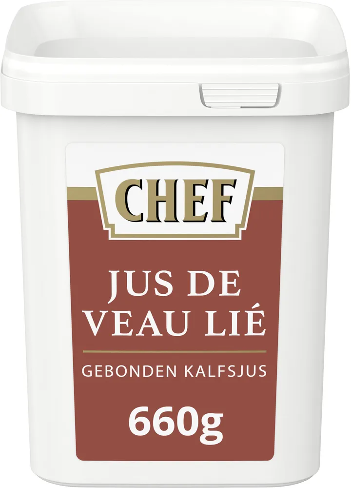Jus de Veau Lié CHEF - Boîte de 660 g pour 11 L à 22 L