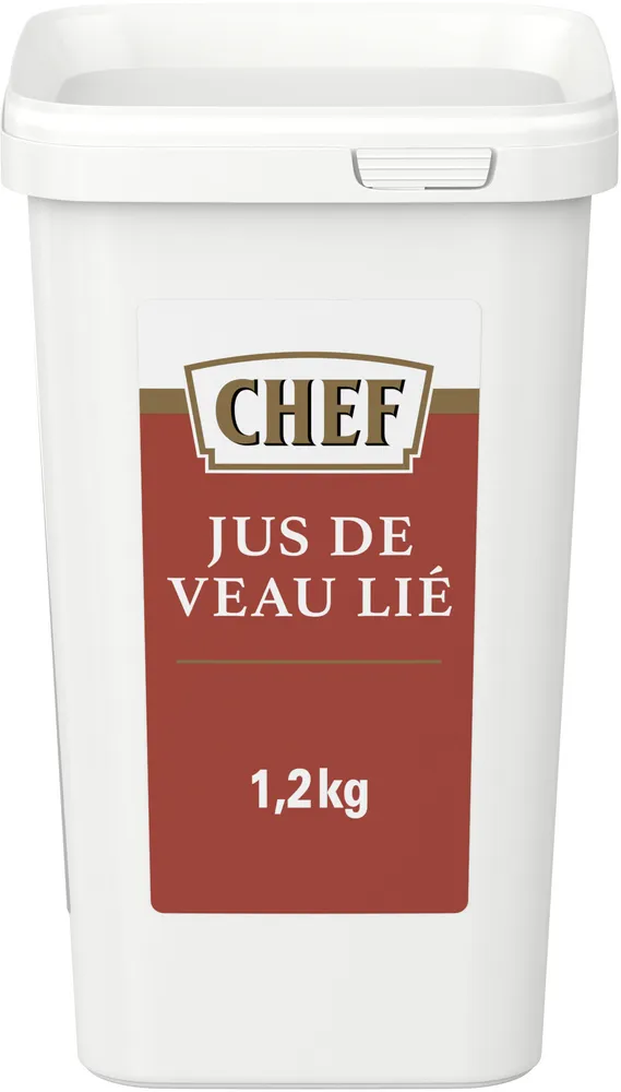 Jus de Veau Lié CHEF - Boîte de 1,2 kg pour 24 L à 48 L