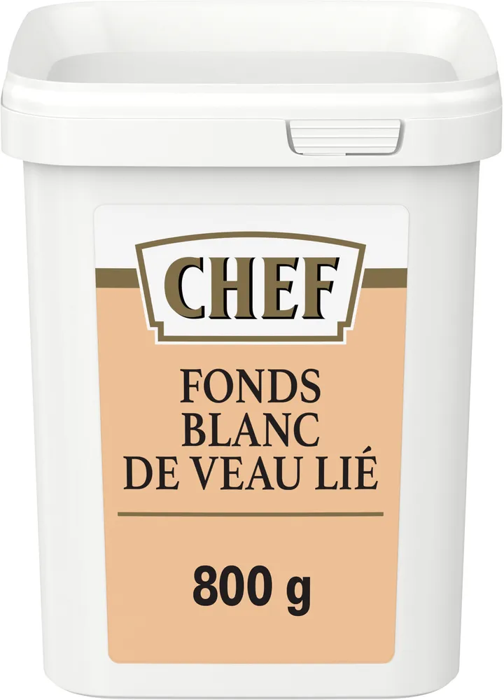 Fonds Blanc de Veau Lié CHEF - Boîte de 800 g jusqu'à 40 L