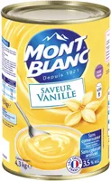 MONT BLANC Crème dessert Boîte Saveur Vanille 4,3kg