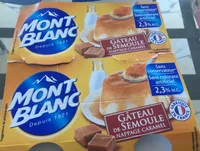 Gateau de semoule nappage caramel 2.3% M.G.