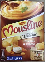 Purée Carottes et Crème