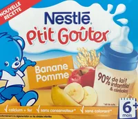 Goûter Lacté Pomme Banane