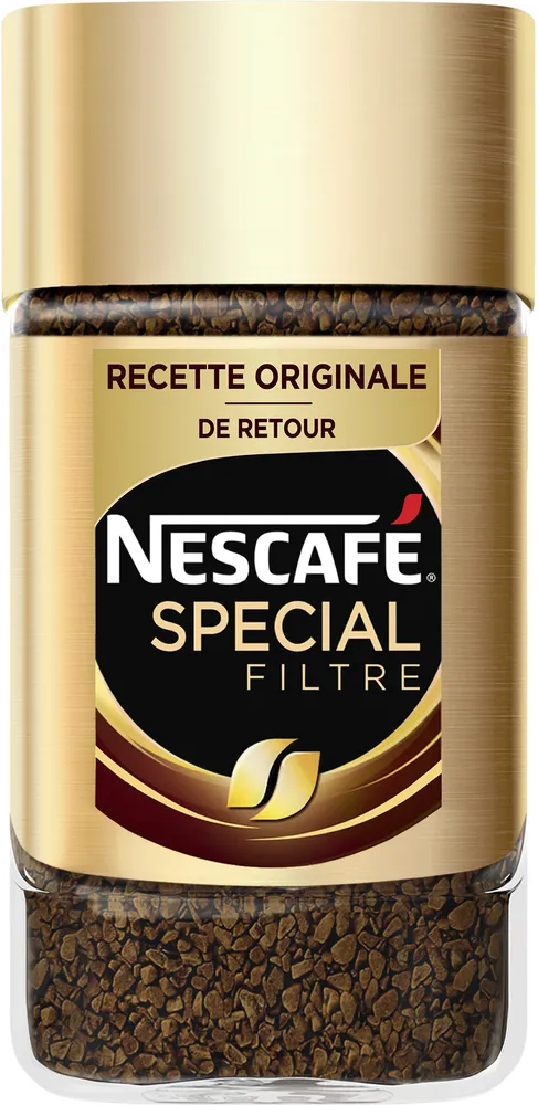 NESCAFE SPECIAL FILTRE Recette originale de retour, Café Soluble, Flacon de 50g