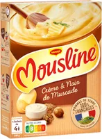 MOUSLINE Purée Crème Muscade 500g (4x125g)