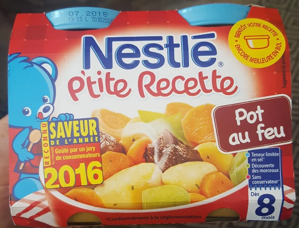 P'tite recette Pot au feu