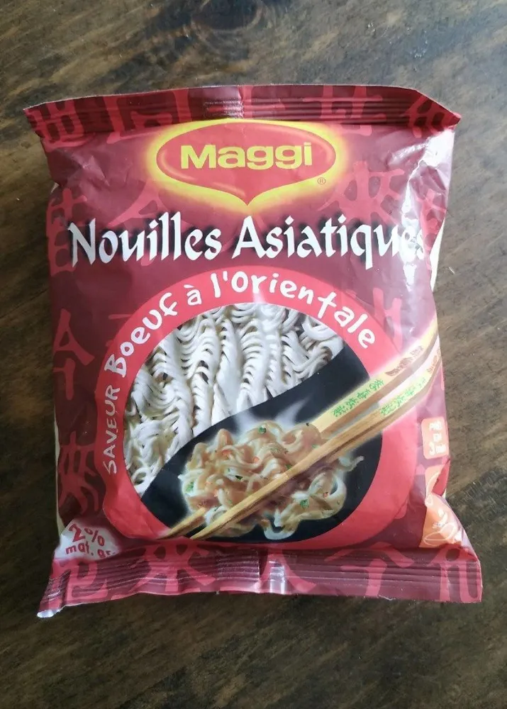 Nouille asiatique saveur Bœuf à l'orientale