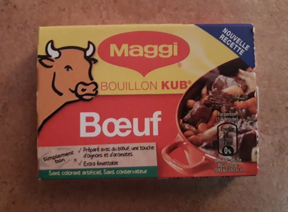 Bouillon Kub Boeuf