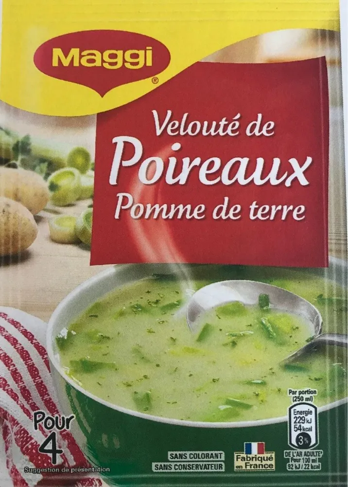 Velouté de Poireaux Pommes de Terre