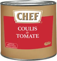 Coulis de Tomate CHEF - Boîte de 2,5 kg (appertisé)