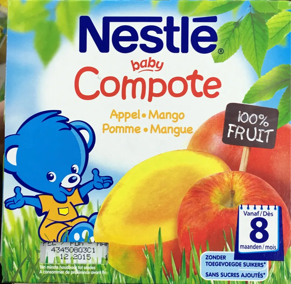 Baby Compote Pomme Mangue
