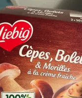 Cèpes, bolets et morilles à la crème fraîche