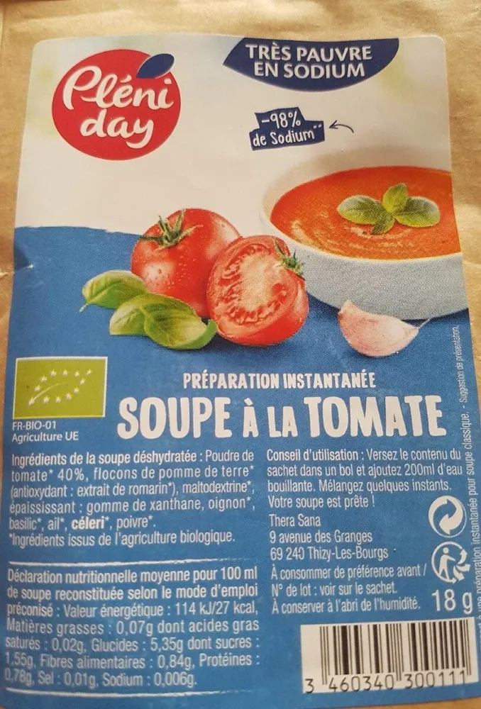 Soupe à la tomate