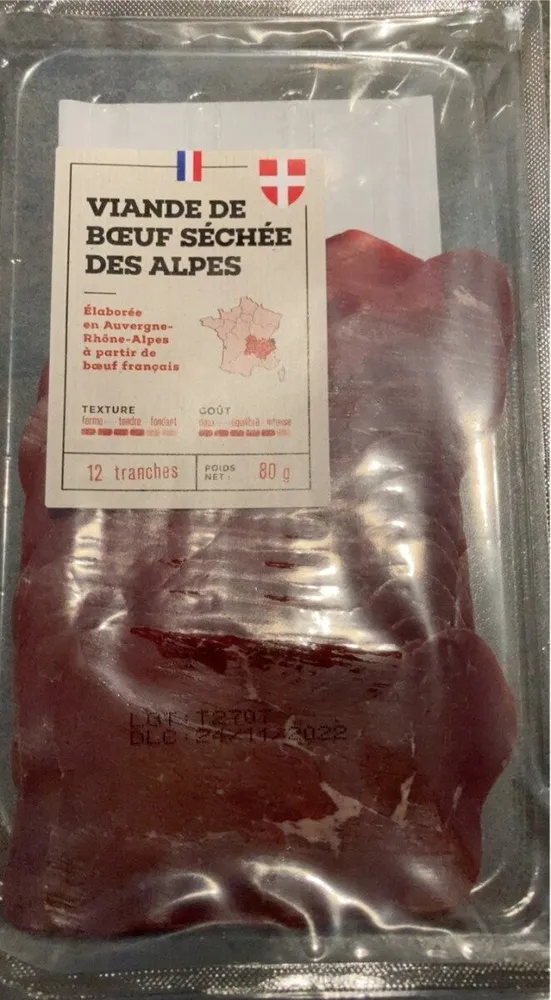 Viande de boeuf sechee des aloes