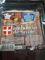 Peguet jambon sec de savoie tranche x4