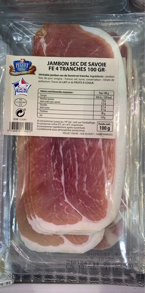 Jambon sec de Savoie