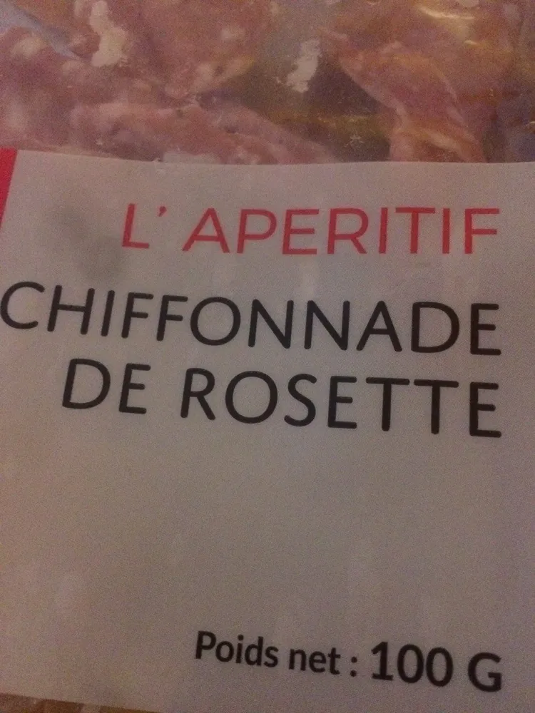 Rosette chiffonnade