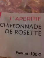 Rosette chiffonnade