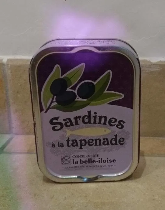 Sardine à la tapenade