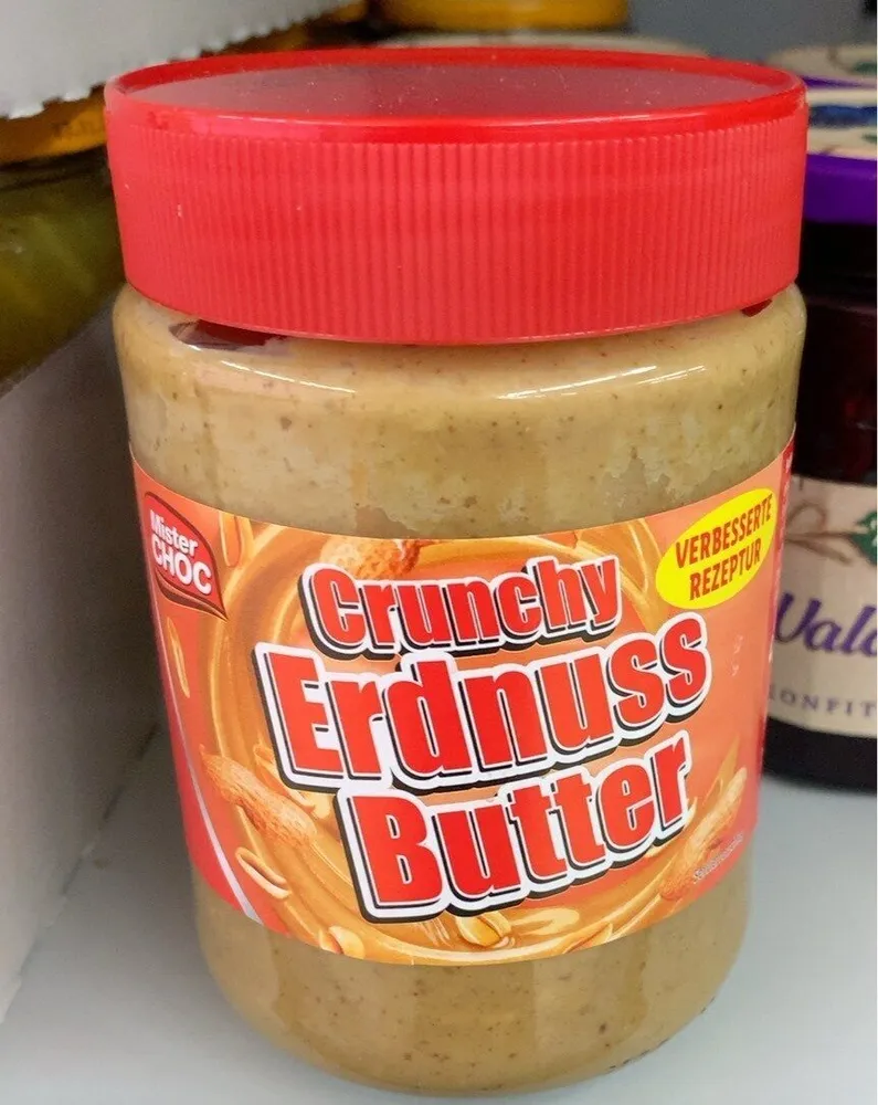Crunchy Erdnussbutter