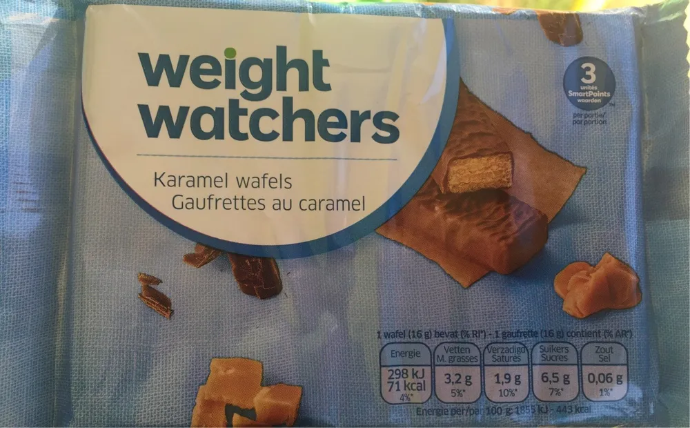 Gaufrettes au caramel