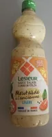 Sauce salade à l'huile de colza moutarde à l'ancienne légère